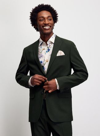 Le 31 Mens Stretch wool jacket London fit - Semi-slim