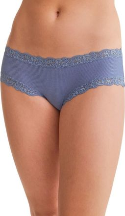 Fleur't Iconic Boyshorts in Denim Waffle at Nordstrom, Size X-Large