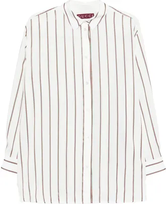Gucci Striped Oversize Shirt