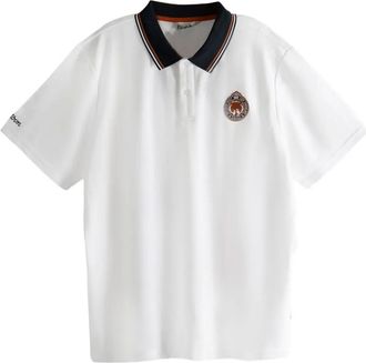 Malbon Golf Camicia con colletto ricamato - Bianco