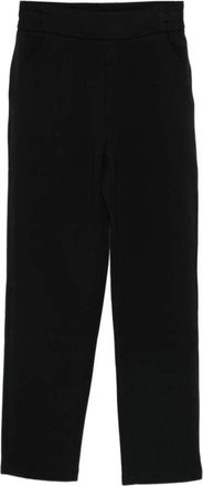 Emporio Armani Comfort Double Jersey Broek - Dames - Sweatpants - Zwart - XS - Leer - Broeken