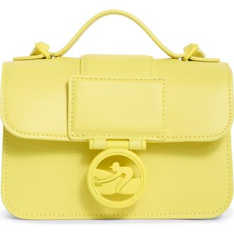 Longchamp Box Trot Extra Small Crossbody Bag in Lemon at Nordstrom Rack