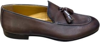 Calce Stijlvolle Mocassin Schoenen - Heren - Loafers - Bruin - 44 EU - Schoenen