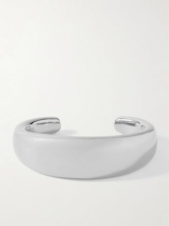 LIÉ STUDIO Bracciale Rigido Con Finitura Argento The Emma