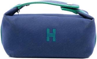 Herm&egrave;s Pre-owned Mini Bags, female, Blue, Size: ONE SIZE Pre-owned Bride-A-Brac Mini Bag