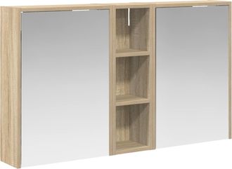 vidaXL Juego De Muebles De Ba&ntilde;o 3 Uds. 106 X 16 X 62,5 Cm Vidaxl