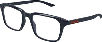 Gucci Gg 2081O 007 Optisch Montuur - Heren - Brillen - Blauw - 53 MM - Accessoires