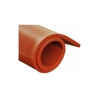 OEM Caucho De Silicona Hoja De 5 Mm De Espesor De Color Rojo 100x120cm