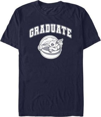 Star Wars Mens Star Wars The Mandalorian Hover Pam Graduate T Shirt in Navy Blue at Nordstrom, Size Xxx-Large