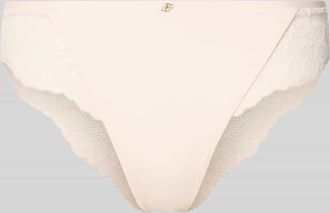 HUGO BOSS Slip mit Spitzenbesatz Modell BRIEF_BLOSSOM in Hellrosa, Gr&ouml;&szlig;e XS
