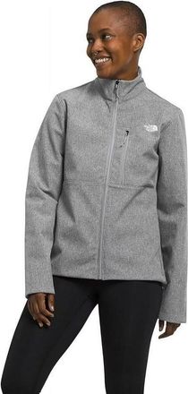 The North Face Apex Bionic 3 Jacket Womens Gray Mock Neck Full Zip KFC408