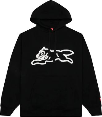 Icecream Sauce Running hoodie met hondenprint - Zwart