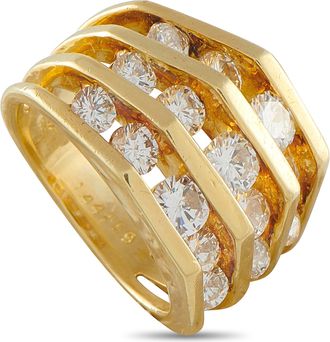 Jose Hess 18K Yellow Gold 2.25ct Diamond Ring JH23-121525
