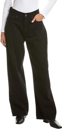 DL1961 Taylor Black Relaxed Barrel Jean