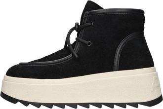 Ash Moka Yeti Soft Brasil Sport - Dames - Veterlaarzen - Zwart - 41 EU - Leer - Schoenen