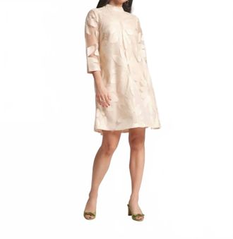 Frances Valentine Womens Diplomat Mini Dress In Oyster Sequin
