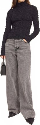 By Malene Birger Aura Turtleneck Blouse In Black