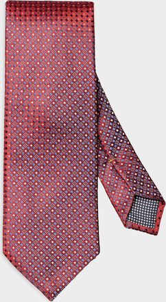 Eton Men & apos;s Micro-Geometric Silk Tie