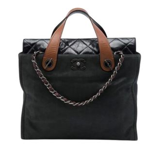 Chanel Bolso Satchel Acolchado Pre-owned - Pre-owned - Mujer - Negro - ONE SIZE