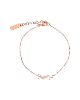 Saint Laurent Brass Charm Bracelet