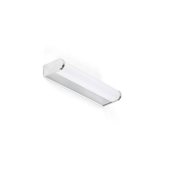 Netlighting Tide 30cm Bathroom Over Mirror Light Chrome 3000K IP44 in Grey