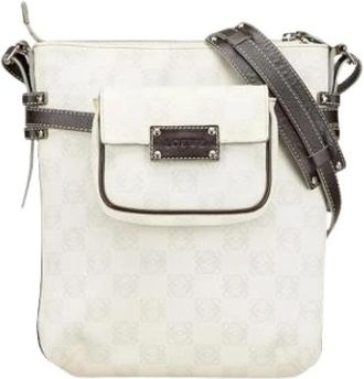 Loewe Pre-owned Cross Body Bags, female, White, Size: ONE SIZE Pre-owned Shoulder Bag