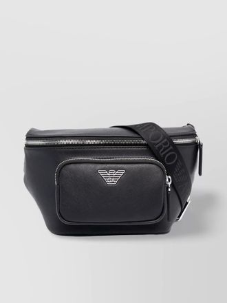 Emporio Armani leather belt bag adjustable strap