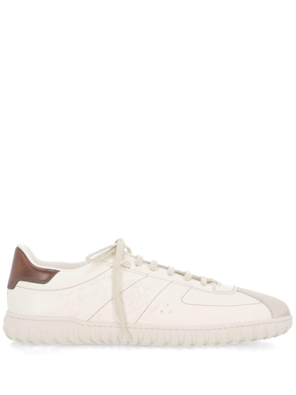 スニーカー BERLUTI 25SS White Trainer Sneakers S6076001 W02 White Berluti Sneakers / Trainer: Shop up to −23% | Stylight