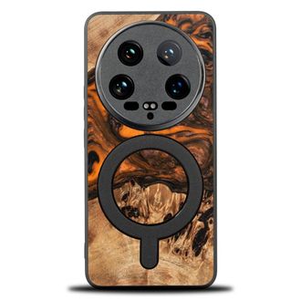 OEM Funda Bewood Unique Para Xiaomi 14 Ultra - Naranja Con Magsafe