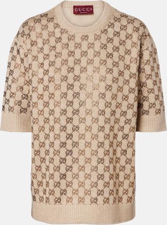 Gucci GG wool and cashmere-blend sweater