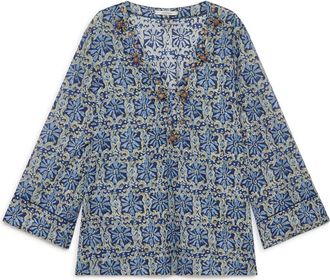 Maliparmi Mujer, Blusas y Camisas, Azul, Talla: S