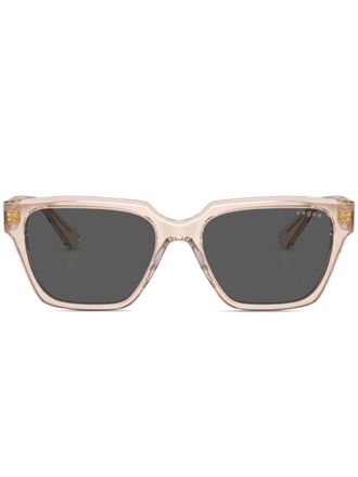 Vogue Eyewear Occhiali da sole oversize con stampa - Rosa