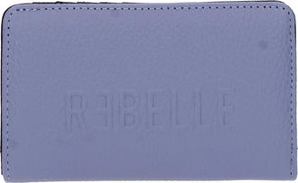 Rebelle Portemonnee M. Dollar Line - Dames - Portefeuilles - Paars - ONE Size - Leer - Accessoires