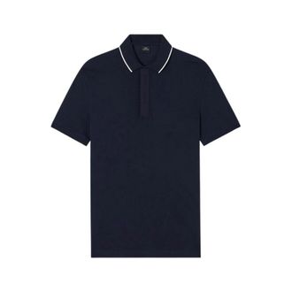 A|X Armani Exchange Slim Fit Polo - Heren - Polos - Blauw - M - Katoen - Tops