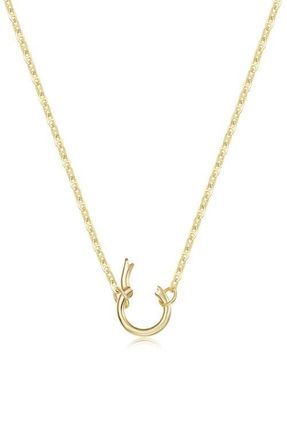 Lafonn Lucy Charm Enhancer Chain Necklace in Gold at Nordstrom, Size 20