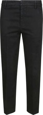 Dondup Pantaloni con zip - Nero