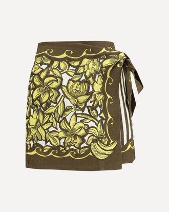Alemais Mona wrap mini Skirt Female 6