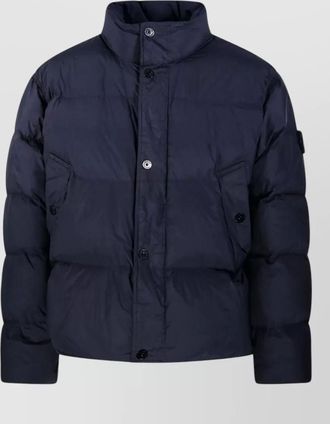 Stone Island quilted high-neck puffer jacket