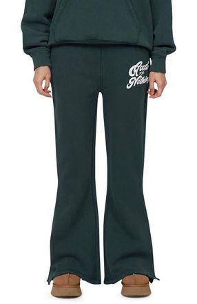 Good For Nothing Funk Relaxed Flared Jogger in Green at Nordstrom, Size X-Large Uk