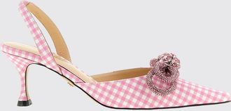Mach & Mach Slingback vichy con fiocco Double Bow