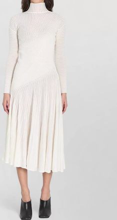 Alaia wool twisted maxi dress