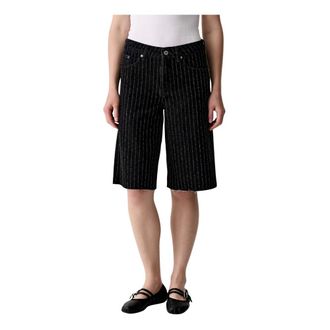 Karl Lagerfeld Mujer, Pantalones cortos, Negro, Talla: W27
