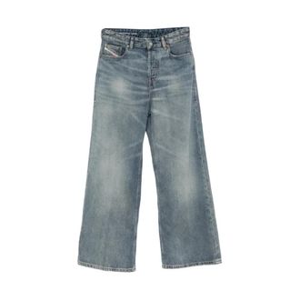 Diesel Wide Jeans, female, Blue, Size: W26 1996 D-sire Wide Jeans