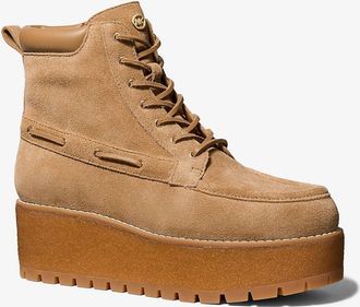 Michael Kors Kenny Suede Platform Boot