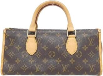 Louis Vuitton Pre-owned Handbags, female, Brown, Size: ONE SIZE Pre-owned Monogram Popancourt Bag