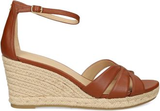 Lauren Ralph Lauren Sandali con zeppa - Marrone