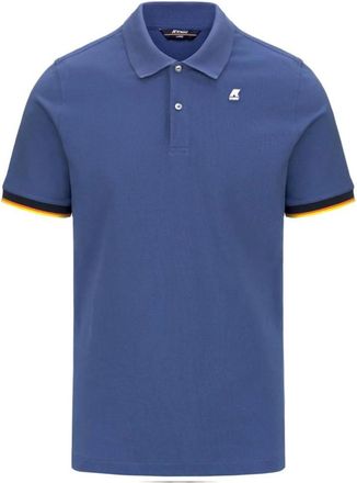 K-Way Blue Shirt Collar Polo