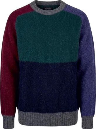 Howlin Jersey de cuello redondo Firecracker - Knitwear - Hombre - Multicolor - 2XL