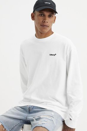 Levi's Long-Sleeve Authentic Tee - Uomo - L - Bianco / White +