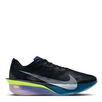 Nike Mens 4 Running Shoes in Obsidian/White - Black/White - Size UK 8